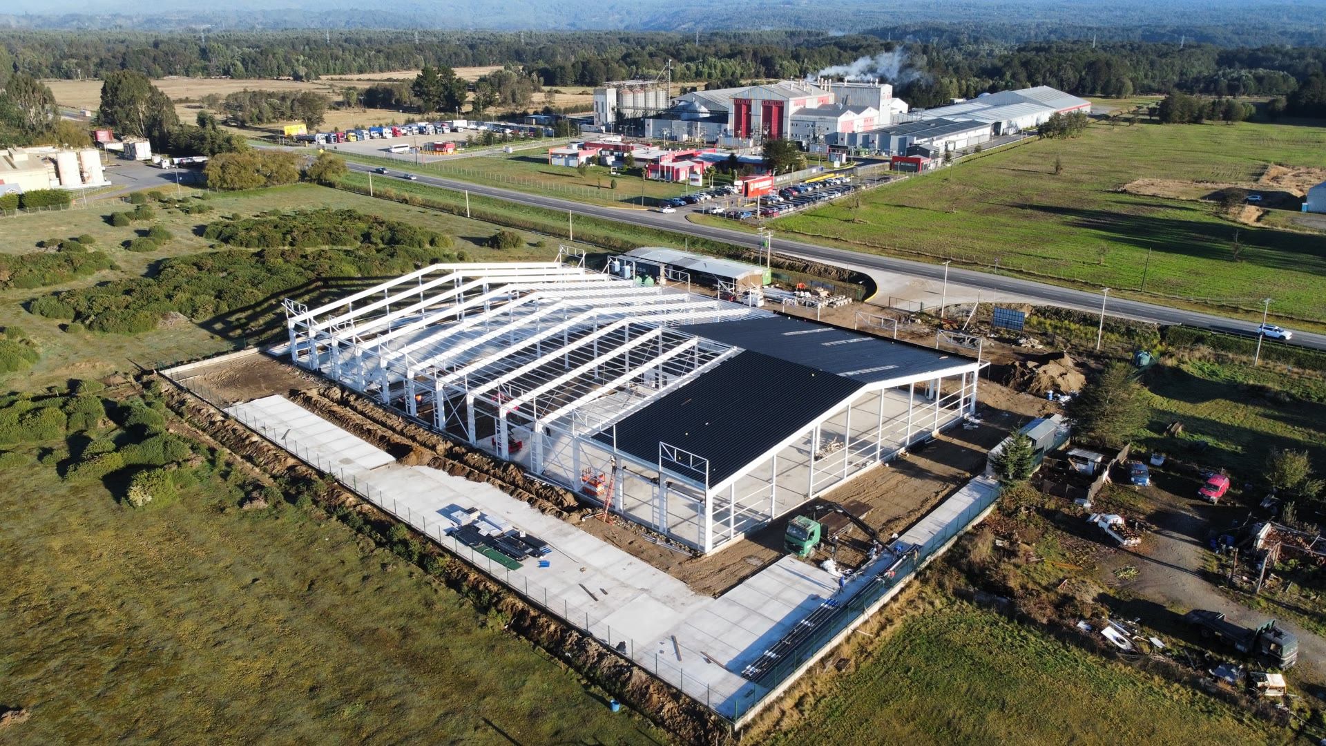 Avance de construcción del galpón industrial, imagen 5 de 43