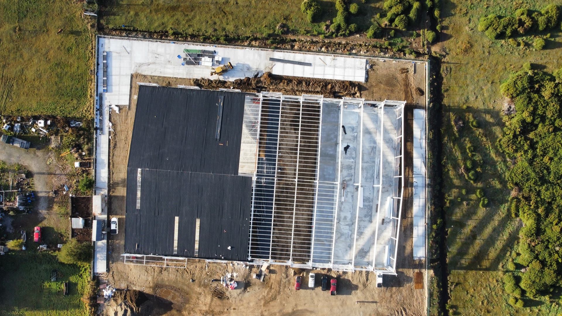 Avance de construcción del galpón industrial, imagen 9 de 43