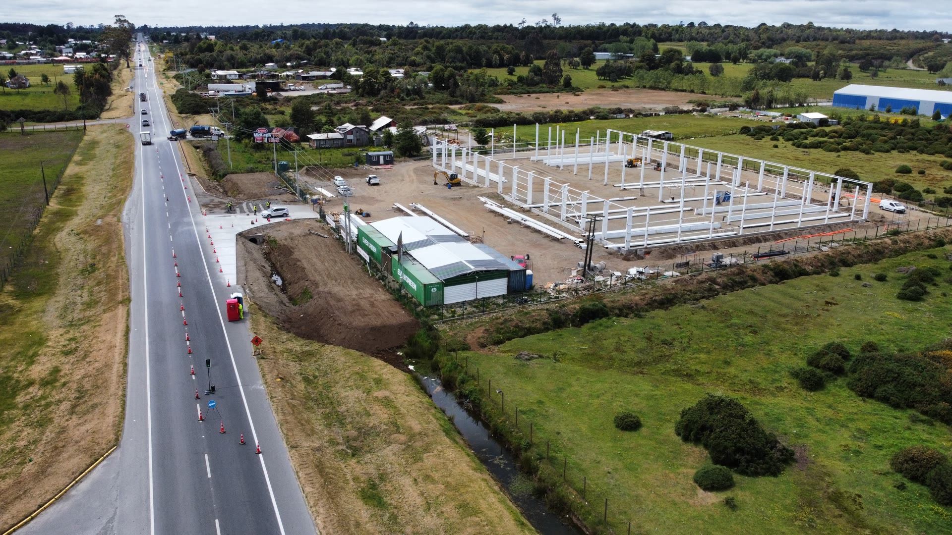 Avance de construcción del galpón industrial, imagen 14 de 43