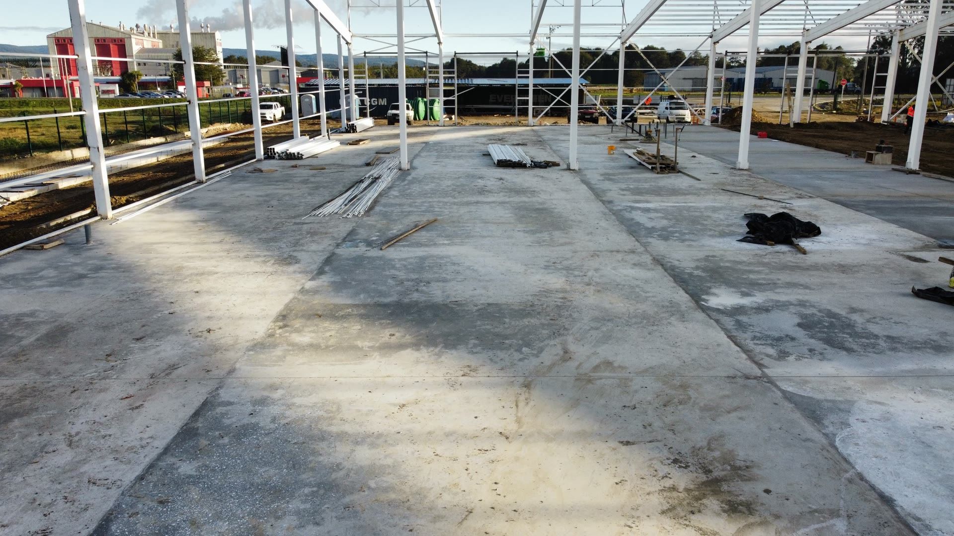 Avance de construcción del galpón industrial, imagen 18 de 43