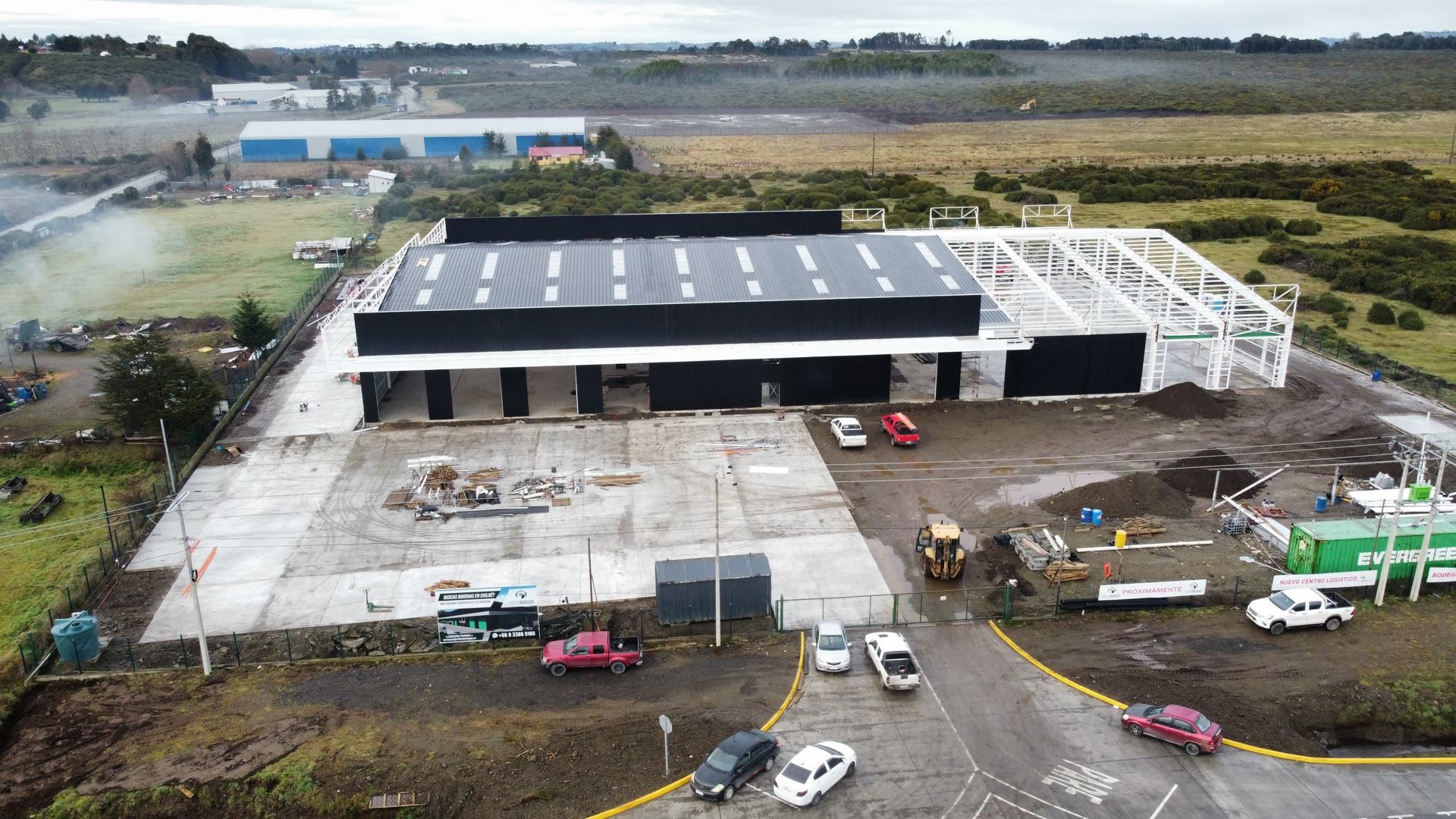 Avance de construcción del galpón industrial, imagen 20 de 43