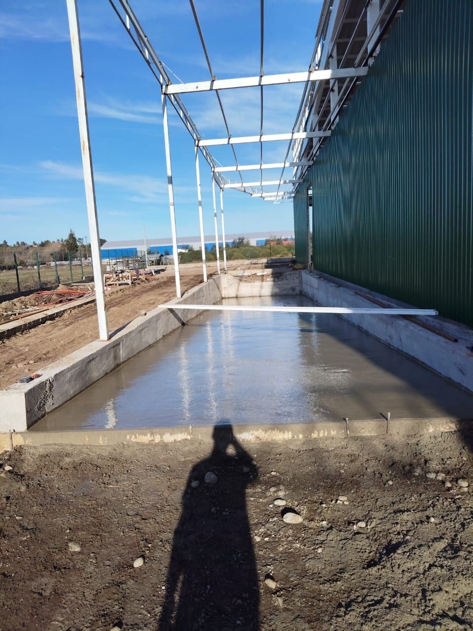 Avance de construcción del galpón industrial, imagen 23 de 43