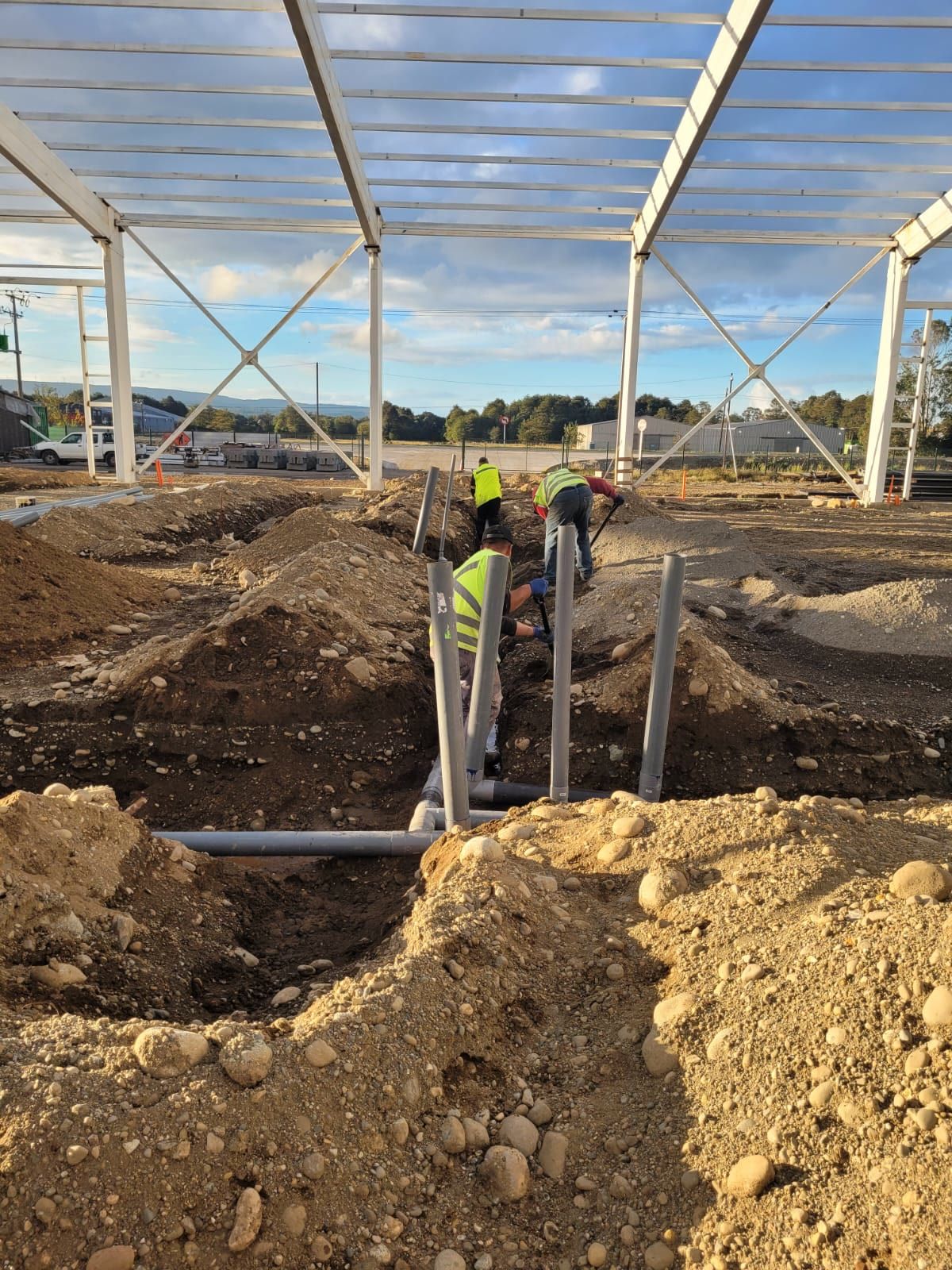 Avance de construcción del galpón industrial, imagen 27 de 43