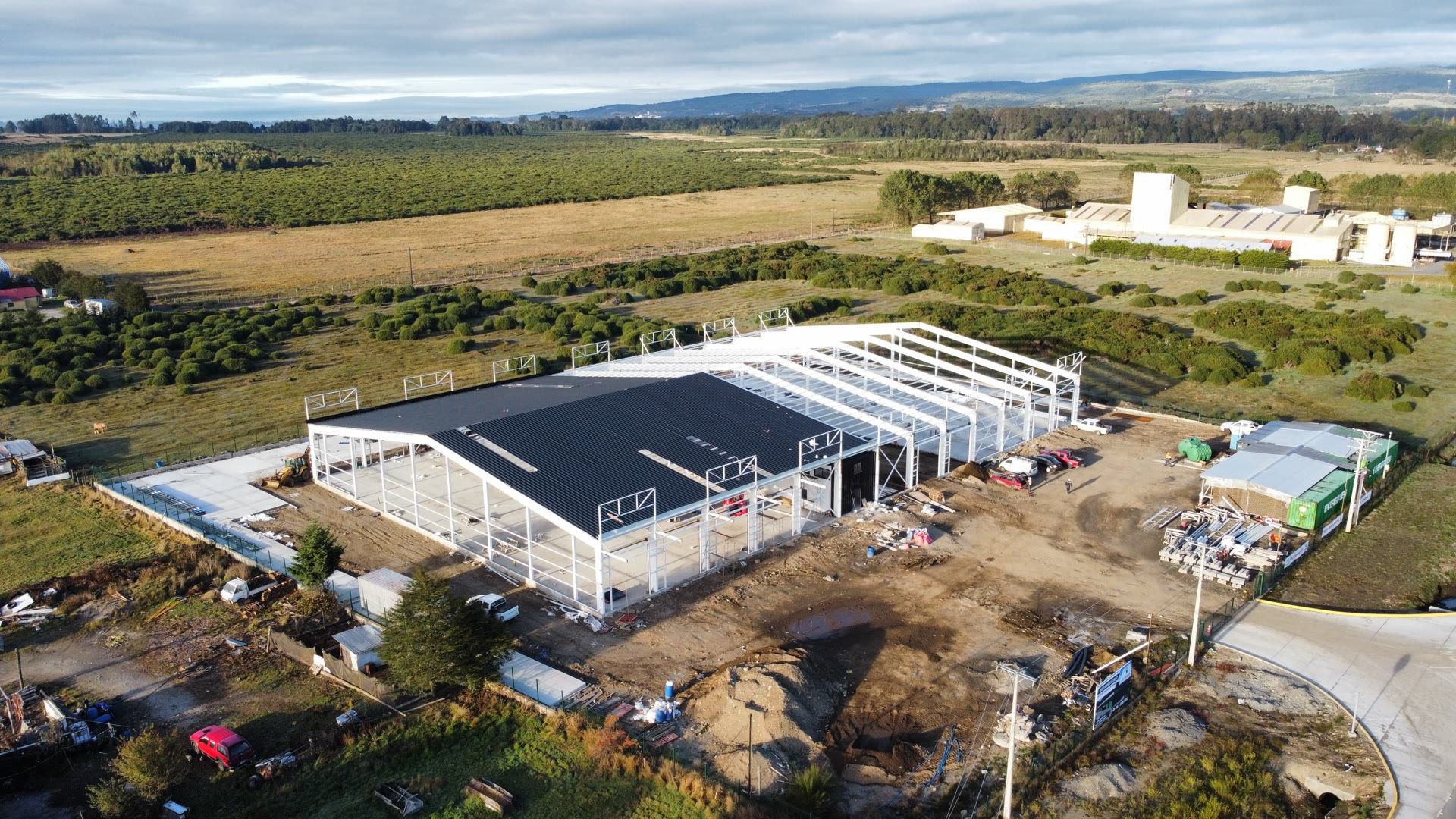 Avance de construcción del galpón industrial, imagen 37 de 43